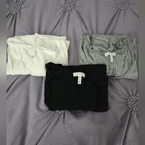 Leith scoop neck tees